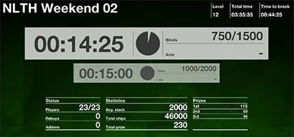 Screenshot of the app