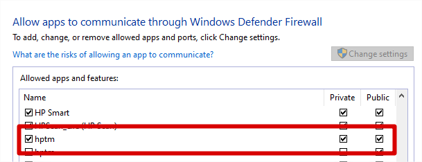 Windows Defender Firewall